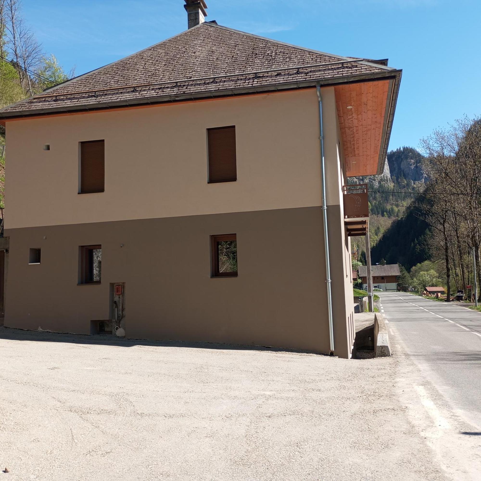 Ferienwohnung Le Bouquetin Entremont Exterior foto