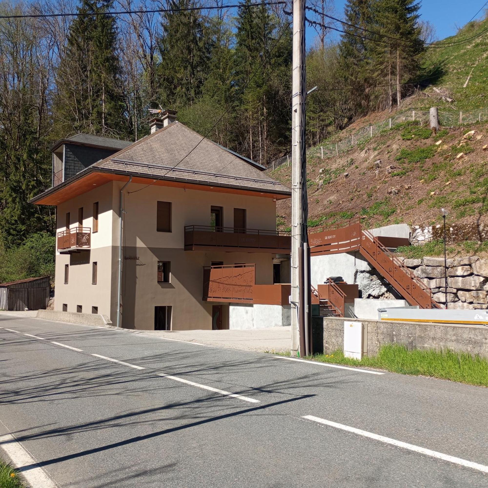 Ferienwohnung Le Bouquetin Entremont Exterior foto